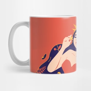 Nature's Crown - Red Mug